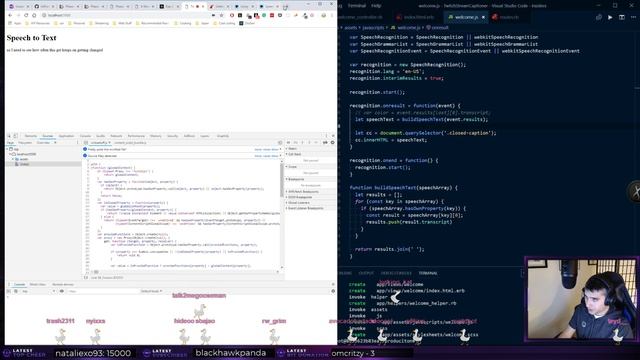 Highlight: Prototyping Speech to Text in JS and then some Ruby Programming, trying out Cmder termin смотреть онлайн