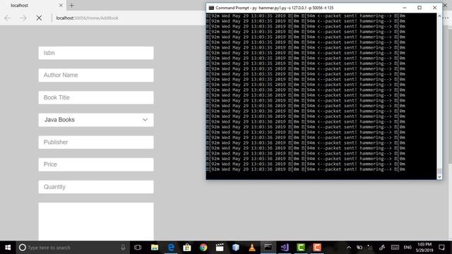 DDOS attack on an architectural pattern using python hammer scripting смотреть онлайн