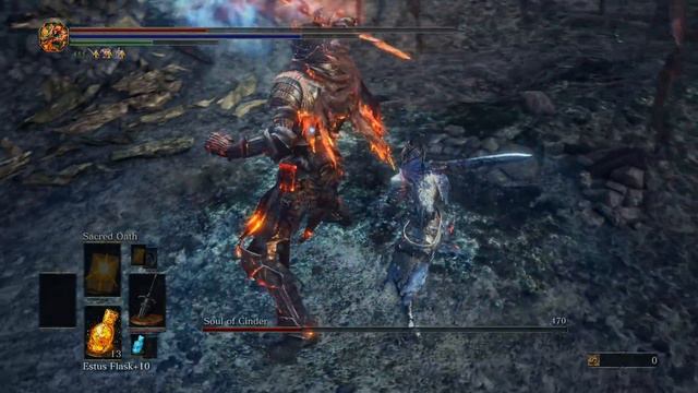 Dark Souls 3 - NG+7 All Bosses (Wolf Knight's Greatsword)