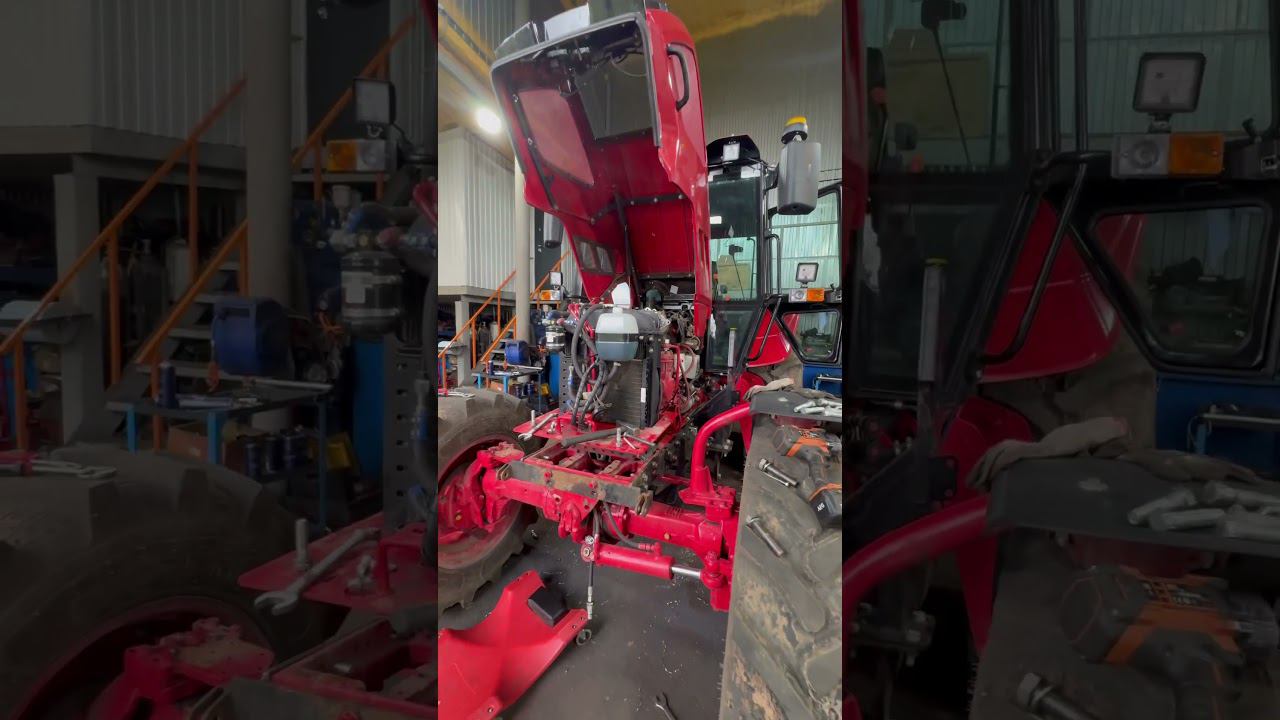 Всковырнули новый Беларус-82.3 #tractor #фермер #farmmachinery #красныйбеларус #shorts смотреть онлайн