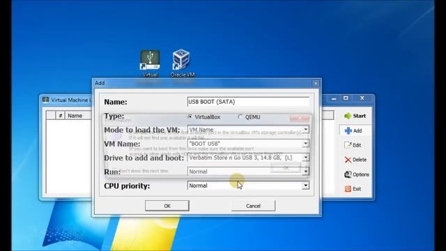 Boot from a USB drive using VirtualBox (new method with full rd/wr access) смотреть онлайн