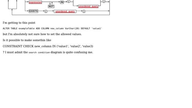 Databases: SQL set allowed values for a column (3 Solutions!!) смотреть онлайн