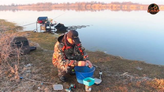 ЛОВЛЯ КРУПНОГО КАРАСЯ НА ФИДЕР РАННЕЙ ВЕСНОЙ смотреть онлайн