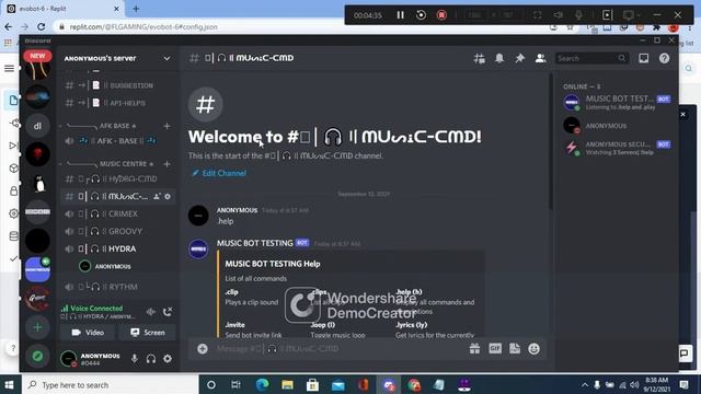 HOW TO MAKE MUSIC BOT NEW CODING смотреть онлайн