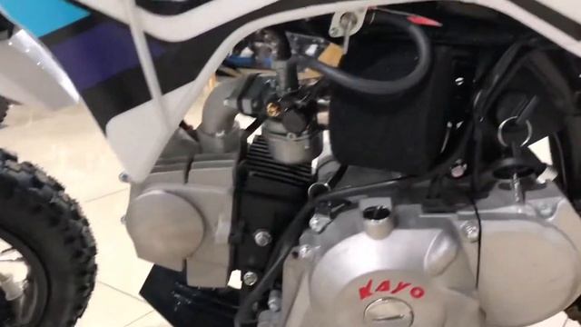 Питбайк KAYO MINI LF110EA 12/10 (п/автомат, эл.стартер, 2020г.) смотреть онлайн