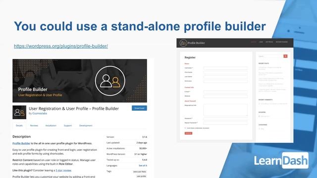Advanced User Registration for WordPress смотреть онлайн