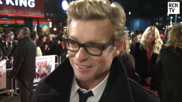 Simon Baker Interview I Give It A Year European Premiere смотреть онлайн