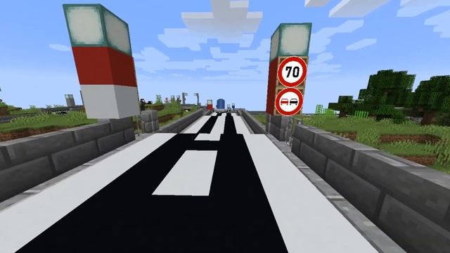 Minecraft Freeways A868/A8 with ROAD SIGNS MOD (PC VERSION) / Minecraft Highway Trip! смотреть онлайн