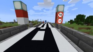 Minecraft Freeways A868/A8 with ROAD SIGNS MOD (PC VERSION) / Minecraft Highway Trip!