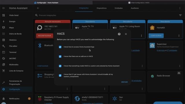 Como instalar HACS no Home Assistant para iniciantes - Mais integrações e add-ons смотреть онлайн