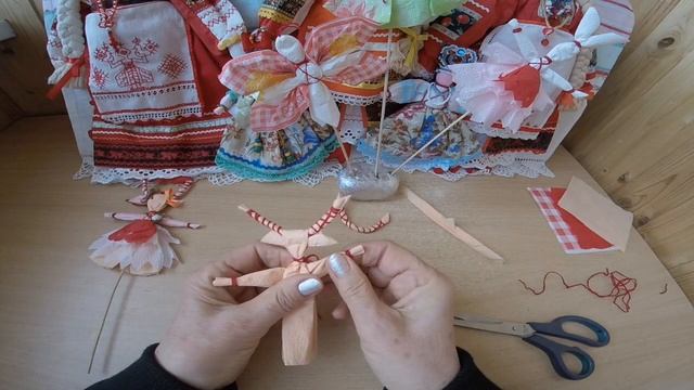 Тряпичная кукла "Коза" смотреть онлайн