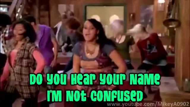 Camp Rock 2 The Final Jam Can't Back Down Karaoke Music Video WLyrics On Screen HD смотреть онлайн