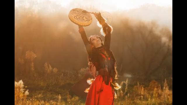 Клип на стихотворение "Шаманка" смотреть онлайн