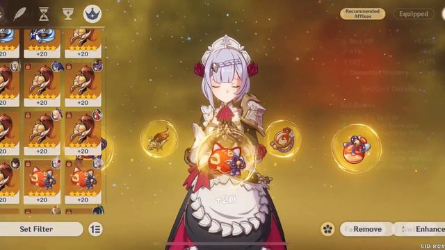 Chiori With Noelle Damage Showcase смотреть онлайн