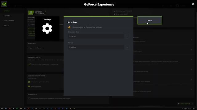 HOW TO CHANGE CACHE/VIDEO SAVE FOLDERS IN SHADOWPLAY - NVIDIA ShadowPlay Tutorial