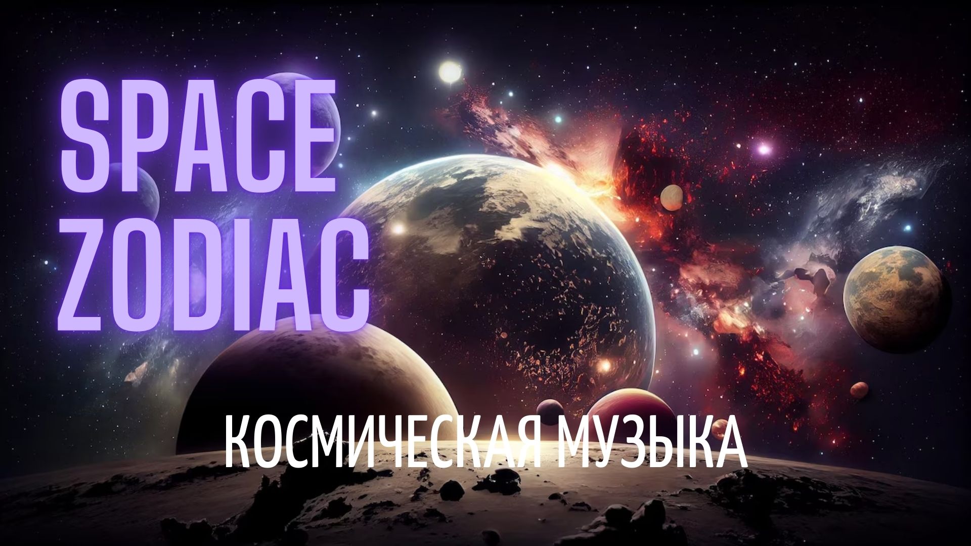Space и Zodiac. Хиты восьмидесятых. Космическая музыка. смотреть онлайн