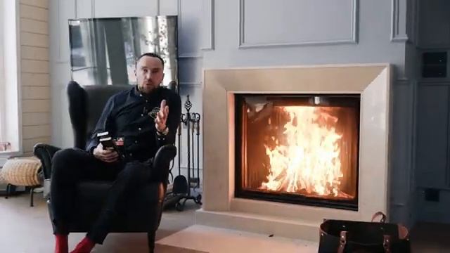 Современный камин в классическом портале из мрамора. Астов ПС 9074 смотреть онлайн