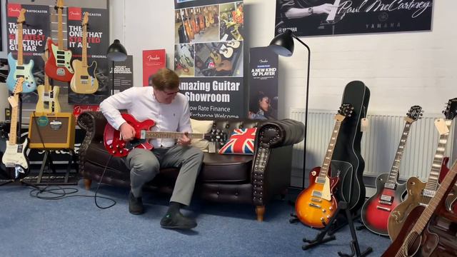 Epiphone Inspired By Gibson ES-339 Cherry - Rimmers Music | Playing Only Demonstration смотреть онлайн