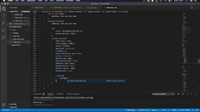 Z Adobe Xd do html css js - strona główna cz.2 |  Projektowania strony dla początkujących #6