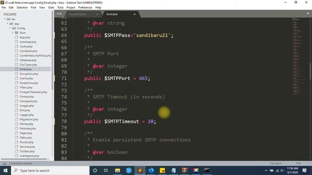 how to send email from codeigniter 4 смотреть онлайн