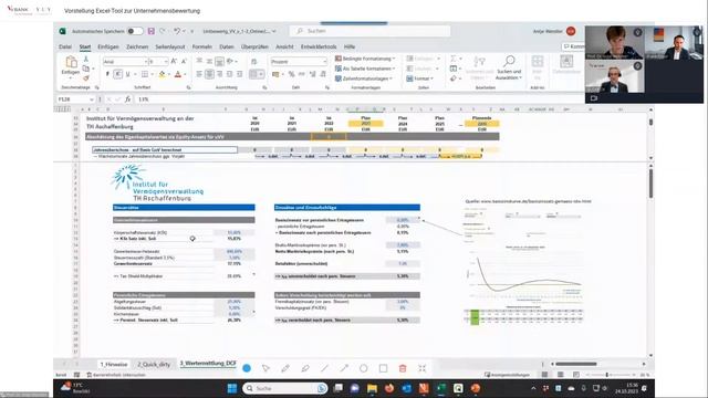 Web-Seminar: Vorstellung Excel-Tool zur Unternehmensbewertung смотреть онлайн