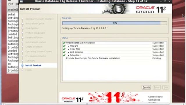 install oracle 11g r2 on linux part 1 смотреть онлайн