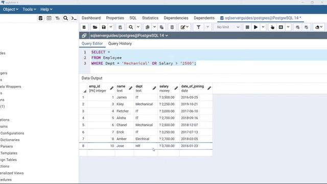 How to use the Where clause in PostgreSQL | Where Clause in PostgreSQL смотреть онлайн