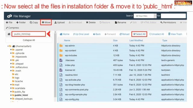 My WordPress installation is visible in domain/wp folder. How to Fix? смотреть онлайн