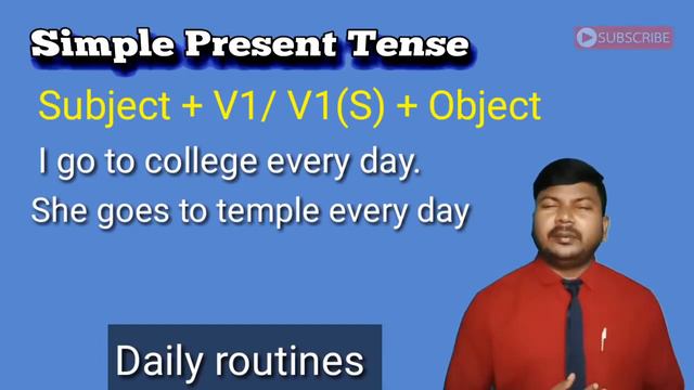 SIMPLE PRESENT TENSE смотреть онлайн