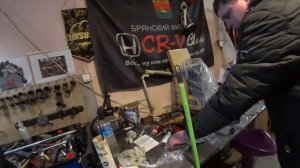 Honda Аккорд 7. Ремонт стартера, удаление катализатора