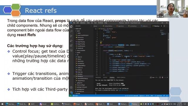 Hướng dẫn dùng React fragment, React portal, React refs trong ReactJS смотреть онлайн