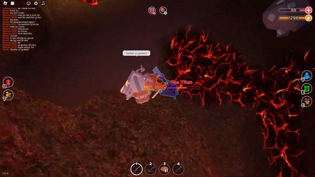 Cheesing The Titan (Roblox The Survival Game) смотреть онлайн