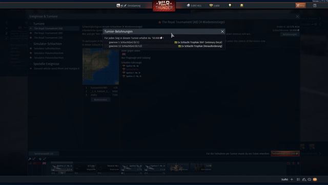 Let's Play War Thunder - The royal tournament! - Flugzeuge Folge 42 (deutsch) смотреть онлайн