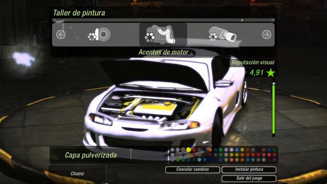 NFS Underground 2 | In the workshop 20/31 | Mitsubishi Eclipse. смотреть онлайн