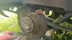 замена тормозных колодок Chrysler Voyager