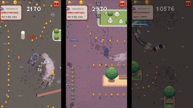 PIXEL DRIFTERS Game Trailer (iOS Android) смотреть онлайн