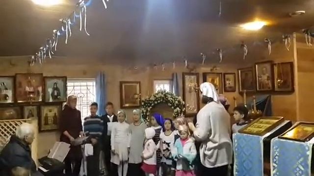 Поздравление воскресной школы с престольным праздником_Бабий яр 2018