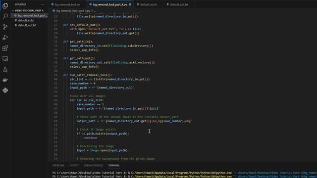 UNCHA - Part 4, Batch Background Removal using Python. смотреть онлайн