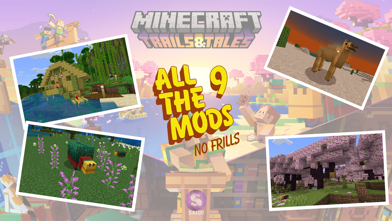 Minecraft: All The Mods 9 no frills смотреть онлайн