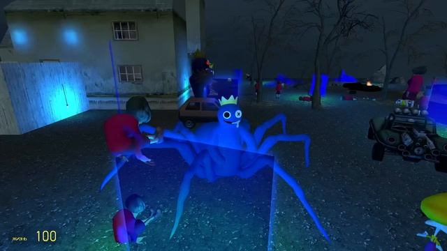 ВСЕ ВИДЫ СИНИЙ РАДЖУНЫЕ ДРУЗЬЯ РОБЛОКС ROBLOX RAINBOW FRIENDS В ГРЕННИ ОЛАЙН Garry's Mod смотреть онлайн