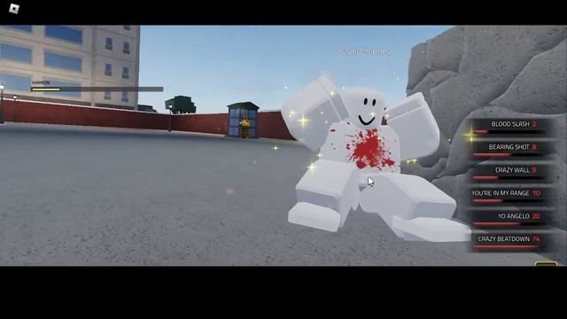 [YBA] Crazy Diamond hamon true combo. смотреть онлайн