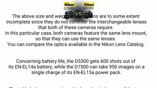 Compare Nikon D7500 vs D5300 |2019| смотреть онлайн
