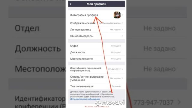 Ставим аватар в ZOOM с телефона [Альбина Абзалимова] смотреть онлайн