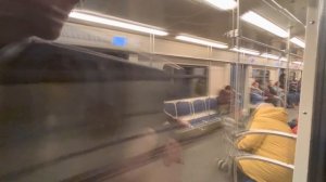 (4K) Метро, Солнцевская линия. Поездка по всем станциям 1 апреля 2023.