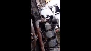 Проверка двигателя OM501LA EURO 2 от MERCEDES ACTROS перед снятием с машины