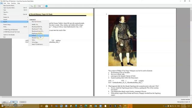 Importing ExamView Test/Question Banks into Canvas смотреть онлайн
