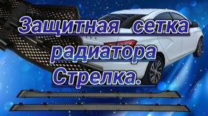 Защитная сетка радиатора в Весту (Стрелка).