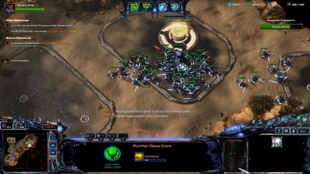 Starcraft II Nexus Co-Op : Niadra Gameplay (first time) смотреть онлайн