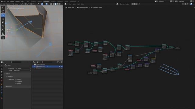 [Blender 3.1] Rip & Tear Geometry Nodes Tutorial смотреть онлайн