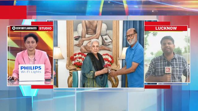 Superstar Rajinikanth At Special Screening Of Jailer In Lucknow смотреть онлайн